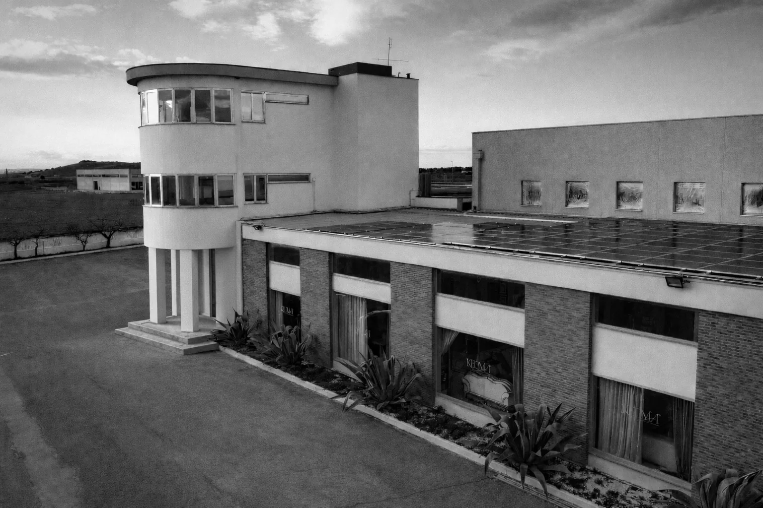 La sede Keoma Italia nella zona industriale di Jesce, Matera